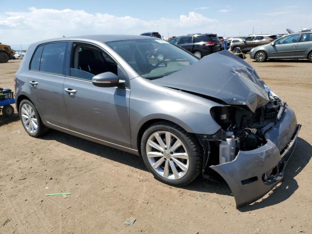 WVWNM7AJXDW007910 - 2013 VOLKSWAGEN GOLF ნაცრისფერი ფოტო 4
