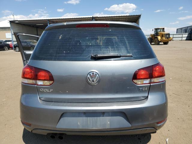 WVWNM7AJXDW007910 - 2013 VOLKSWAGEN GOLF ნაცრისფერი ფოტო 6