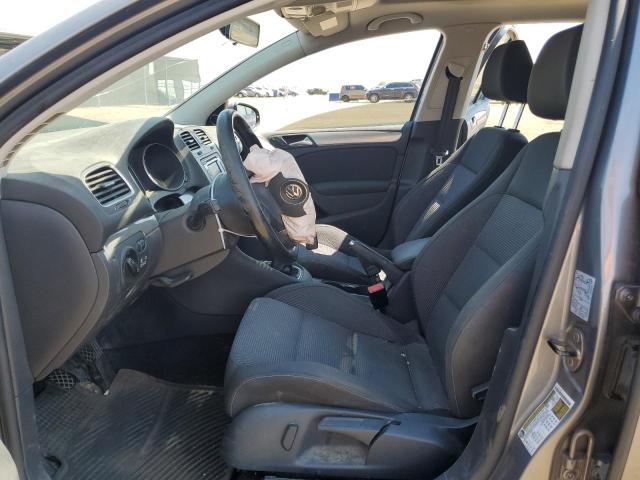 WVWNM7AJXDW007910 - 2013 VOLKSWAGEN GOLF ნაცრისფერი ფოტო 7