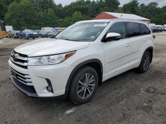 5TDJZRFH0HS369431 - 2017 TOYOTA HIGHLANDER SE WHITE photo 1