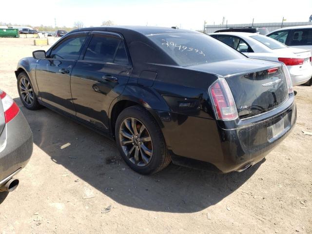 2C3CCAGG2EH240106 - 2014 CHRYSLER 300 S BLACK photo 2