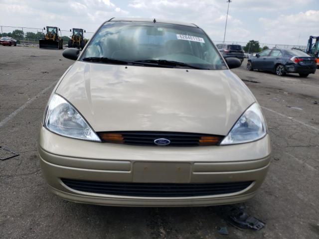1FAFP33P42W232543 - 2002 FORD FOCUS LX GOLD photo 5