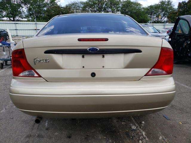 1FAFP33P42W232543 - 2002 FORD FOCUS LX GOLD photo 6