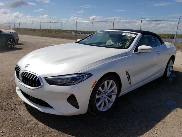 WBADZ4C03MCF55474 - 2021 BMW 840XI WHITE photo 2