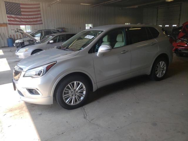 LRBFXBSA0JD029093 - 2018 BUICK ENVISION PREFERRED SILVER photo 1