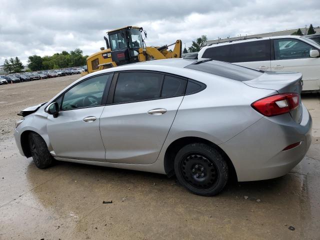 1G1BC5SMXK7123062 - 2019 CHEVROLET CRUZE LS Argent photo 2