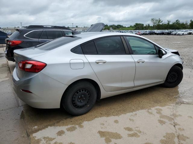 1G1BC5SMXK7123062 - 2019 CHEVROLET CRUZE LS Argent photo 3