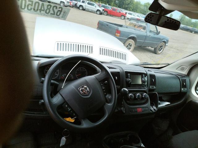 3C6TRVDG9JE161597 - 2018 RAM PROMASTER 2500 HIGH ვერცხლისფერი ფოტო 8