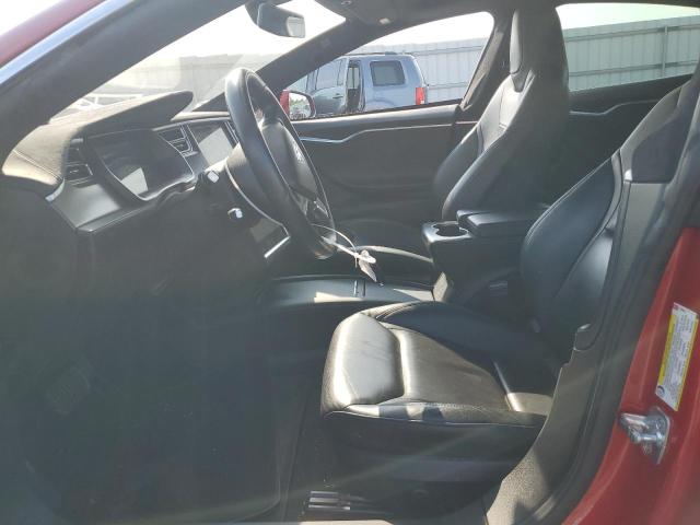 5YJSA1E26GF122086 - 2016 TESLA MODEL S Կարմիր լուսանկար 7