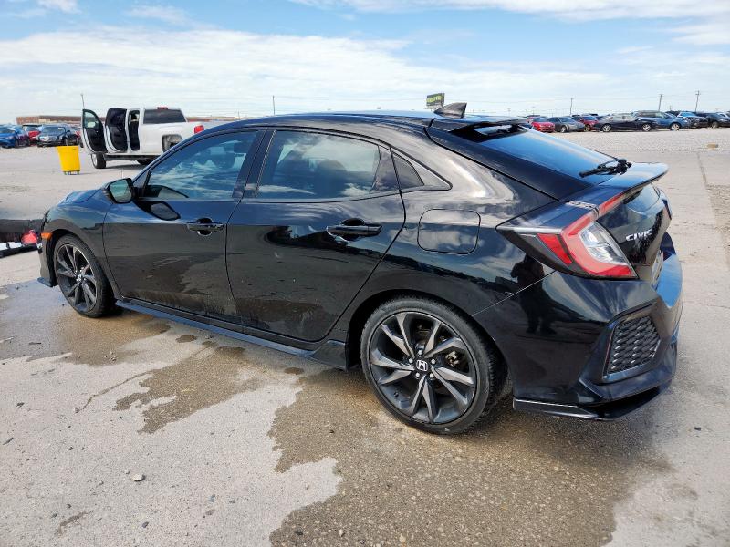 SHHFK7H95JU204374 - 2018 HONDA CIVIC SPORT TOURING BLACK photo 2