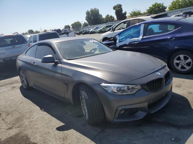 WBA4P1C54HK522508 - 2017 BMW 440I GRAY photo 4