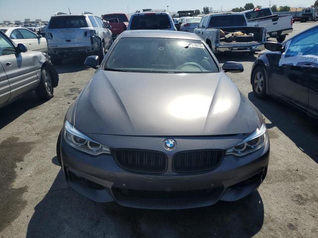 WBA4P1C54HK522508 - 2017 BMW 440I GRAY photo 5