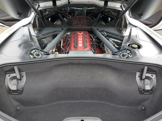 1G1YA2D40N5123163 - 2022 CHEVROLET CORVETTE STINGRAY 1LT WHITE photo 11