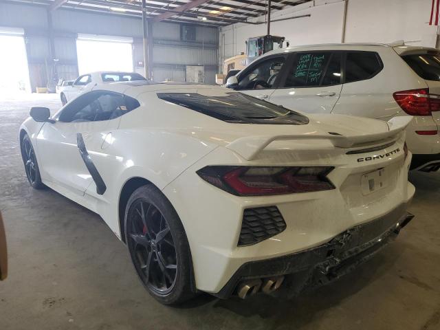 1G1YA2D40N5123163 - 2022 CHEVROLET CORVETTE STINGRAY 1LT WHITE photo 2
