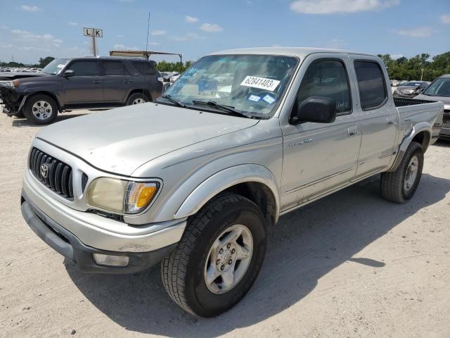 5TEGN92N34Z365338 - 2004 TOYOTA TACOMA DOUBLE CAB PRERUNNER SILVER photo 1
