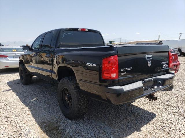 1D7RW3GK4BS624041 - 2011 DODGE DAKOTA SLT BLACK photo 2