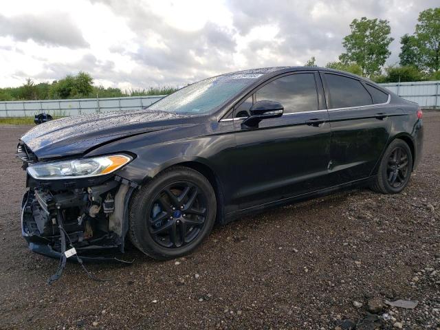 1FA6P0H76F5129269 - 2015 FORD FUSION SE BLACK photo 1