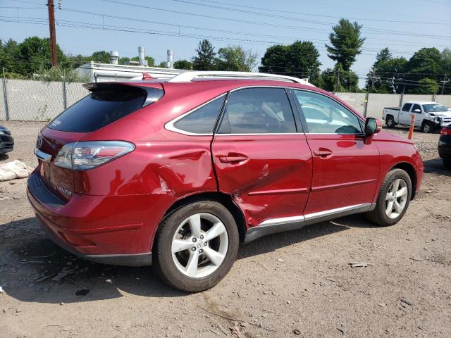 2T2BK1BA1BC081822 - 2011 LEXUS RX 350 RED photo 3