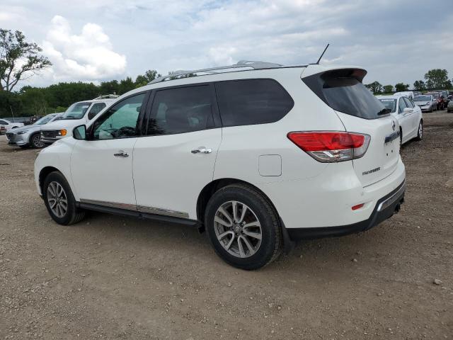 5N1AR2MM4EC663317 - 2014 NISSAN PATHFINDER S WHITE photo 2