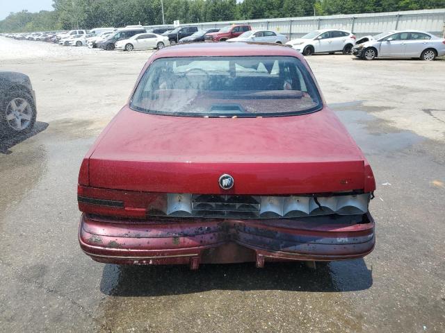 1G4AG55N6P6426764 - 1993 BUICK CENTURY SPECIAL RED photo 6