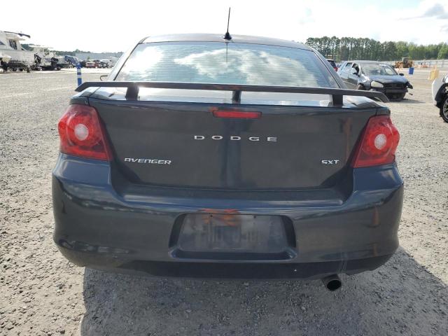 1C3CDZCBXDN622234 - 2013 DODGE AVENGER SXT Սև լուսանկար 6