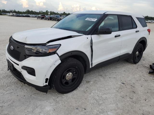 1FM5K8AB5PGB60810 - 2023 FORD EXPLORER POLICE INTERCEPTOR WHITE photo 1