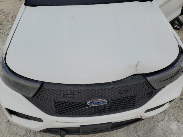 1FM5K8AB5PGB60810 - 2023 FORD EXPLORER POLICE INTERCEPTOR 白色 照片 12