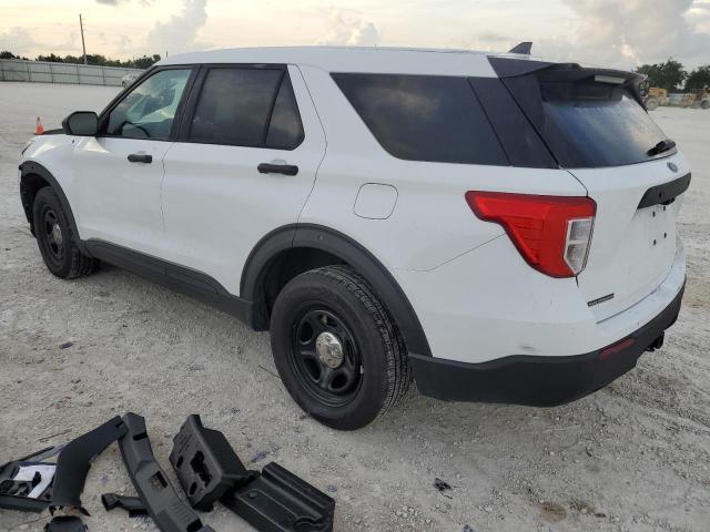 1FM5K8AB5PGB60810 - 2023 FORD EXPLORER POLICE INTERCEPTOR 白色 照片 2