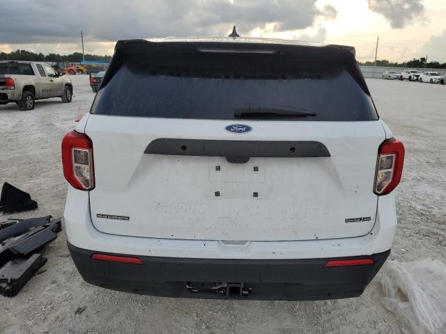 1FM5K8AB5PGB60810 - 2023 FORD EXPLORER POLICE INTERCEPTOR 白色 照片 6