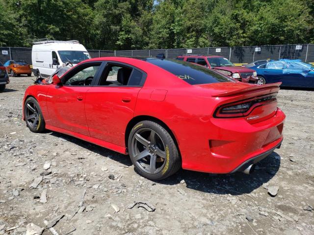 2C3CDXL99JH230027 - 2018 DODGE CHARGER SRT HELLCAT RED photo 2