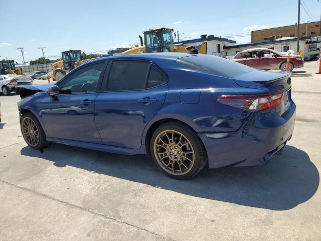 4T1G11AK1PU087956 - 2023 TOYOTA CAMRY SE NIGHT SHADE BLUE photo 2