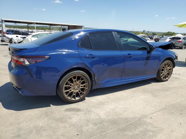 4T1G11AK1PU087956 - 2023 TOYOTA CAMRY SE NIGHT SHADE BLUE photo 3
