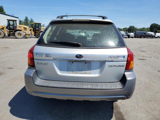 4S4BP61C157330577 - 2005 SUBARU LEGACY OUTBACK 2.5I SILVER photo 6