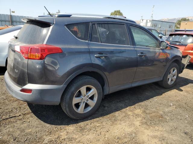 JTMWFREV8DD011747 - 2013 TOYOTA RAV4 XLE CHARCOAL photo 3