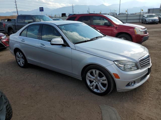 WDDGF54X28R039218 - 2008 MERCEDES-BENZ C 300 SILVER photo 4