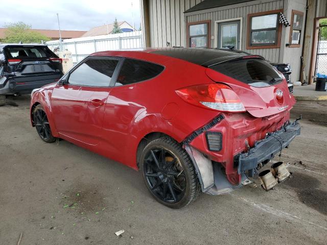 KMHTC6AD8HU306839 - 2017 HYUNDAI VELOSTER RED photo 2