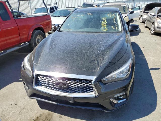 JN1EV7BPXMM706257 - 2021 INFINITI Q50 LUXE BLACK photo 5