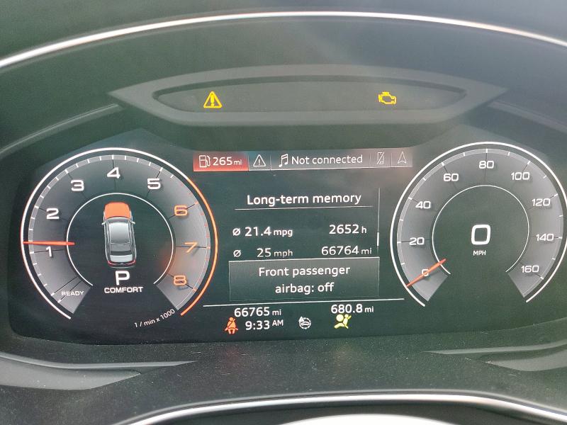 WAUM2BF27KN054852 - 2019 AUDI A6 PRESTIGE Qara foto 9