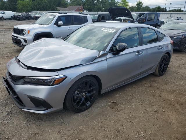 19XFL2H83PE015701 - 2023 HONDA CIVIC SPORT SILVER photo 1