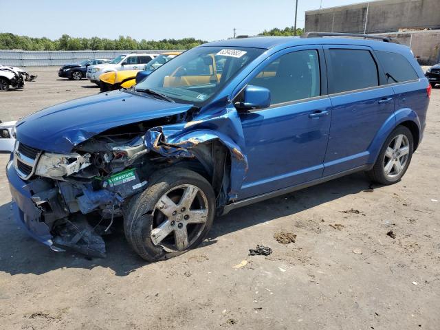 3D4PH5FV5AT106975 - 2010 DODGE JOURNEY SXT BLUE photo 1