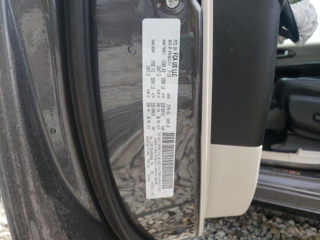 2C4RC1BG4HR542024 - 2017 CHRYSLER PACIFICA TOURING L CHARCOAL photo 13