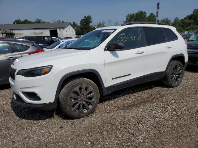 1C4PJMMXXMD141389 - 2021 JEEP CHEROKEE LATITUDE LUX WHITE photo 1