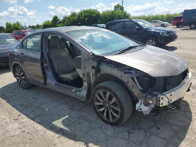 19XFB2F94FE101354 - 2015 HONDA CIVIC EXL BROWN photo 4