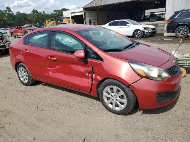 KNADM4A31F6433772 - 2015 KIA RIO LX RED photo 4