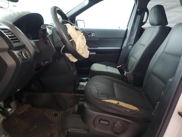 1FM5K8AR4JGB24756 - 2018 FORD EXPLORER POLICE INTERCEPTOR أبيض صورة 7