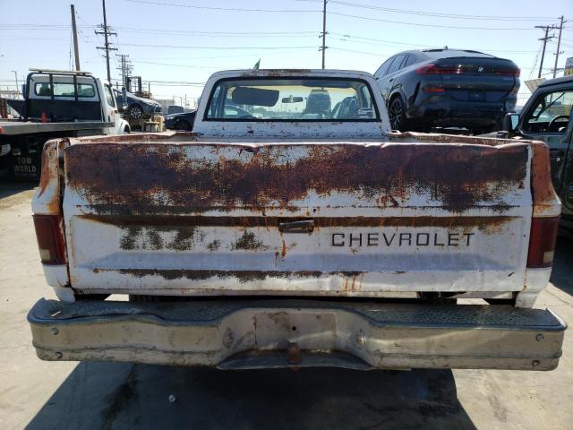 1GCGC24M7EJ165009 - 1984 CHEVROLET C20 WHITE photo 6