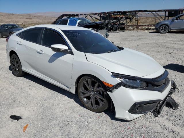 19XFC2F87LE028268 - 2020 HONDA CIVIC SPORT WHITE photo 4