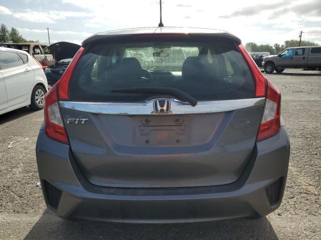 JHMGK5H7XGX040125 - 2016 HONDA FIT EX GRAY photo 6