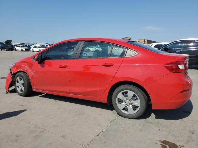 1G1BC5SMXH7216480 - 2017 CHEVROLET CRUZE LS RED photo 2