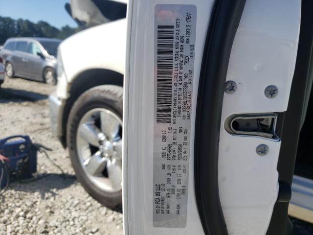 1C6RR6LT8KS573300 - 2019 RAM 1500 CLASS SLT 白色 照片 10